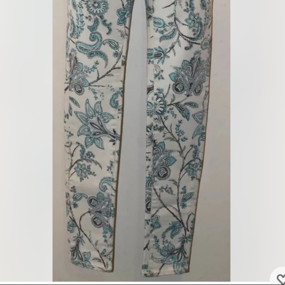 NWT Ralph Lauren Denim & Supply Skinny 24 X 32  Floral Summer Skinny Jeans - Picture 8 of 13
